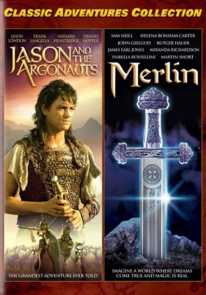 CLASSIC ADVENTURES COLLECTION, VOL. 4: JASON AND THE ARGONAUTS/MERLIN - image 1 of 2