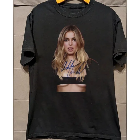 CLASSIC Addison Rae Black Cotton All size S-5XL Gift For Fans T-shirt