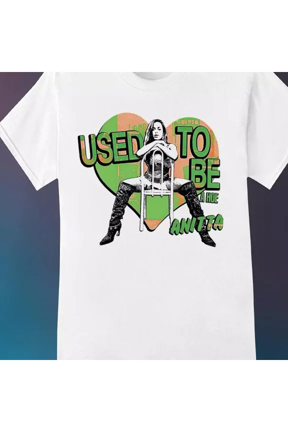 CLASSIC Anitta T-Shirt white Unisex short sleeve All sizes S-5Xl 1F1462