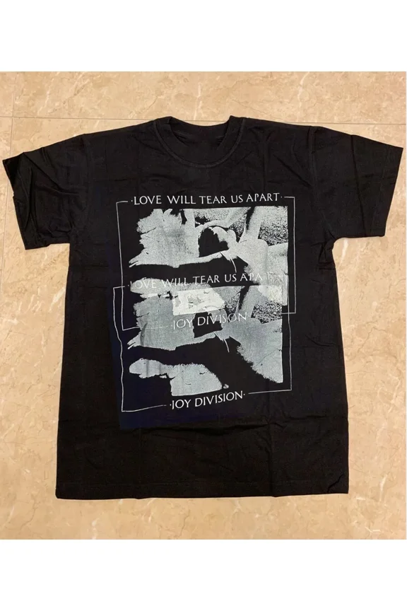 CLASSIC Band Joy Division Love Will Tear Us Apart T-Shirt Unisex Short Sleeve SU027