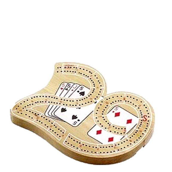 CLASSIC CONVENIENCE EXPERIENCE CRIBBAGE ON THE SMALL WOODEN 29 SHAPED BOARD WITH DUAL TRACKS | INTIMATE GAMING ELEGANCE | DURABLE AND HIGH QUALITY |