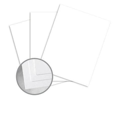 CLASSIC CREST Avalanche White Card Stock - 8 1/2 x 11 in 110 lb Cover Smooth 250 per Package