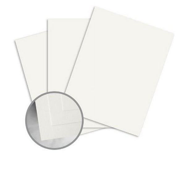 CLASSIC CREST Avon Brilliant White Card Stock - 35 x 23 in 80 lb Cover Smooth 500 per Carton