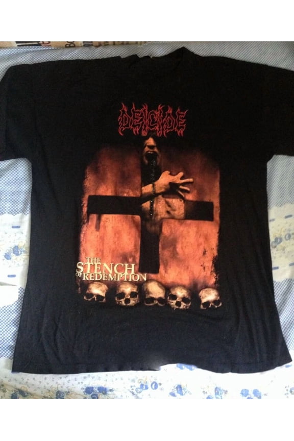 CLASSIC Deicide The Stench Of Redemption Cotton Black Full Size S-5XL T-Shirt DA266
