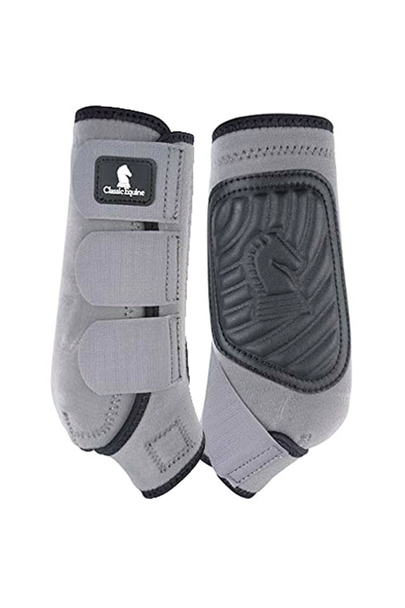 Large Classic Equine Classicfit Sling Front Boot Steel Grey