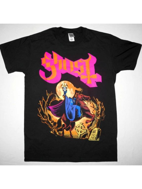 CLASSIC Ghost Headless Papa T-Shirt Black Fullsize