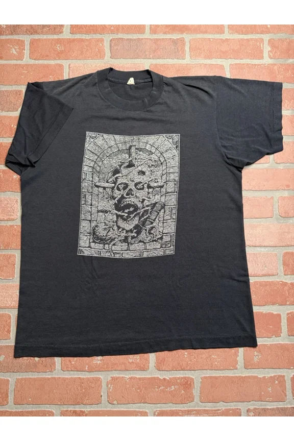 CLASSIC Gore Shriek Magazine Vintage T Shirt OG 1989 Horror Cult RARE Chas Balun 89 RARE