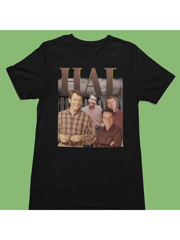 CLASSIC HAL Shirt Hal Homage T-Shirt Hal Malcolm in the Middle Character Funny Sitcom Vi