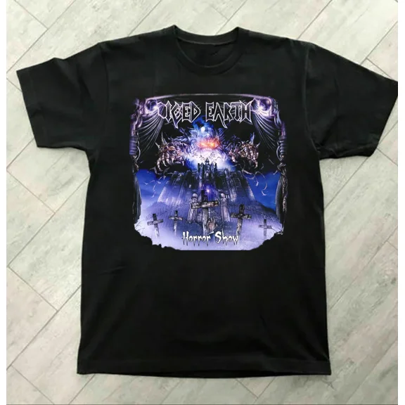 CLASSIC Iced Earth Horror Show album Unisex T-Shirt All Size GS329