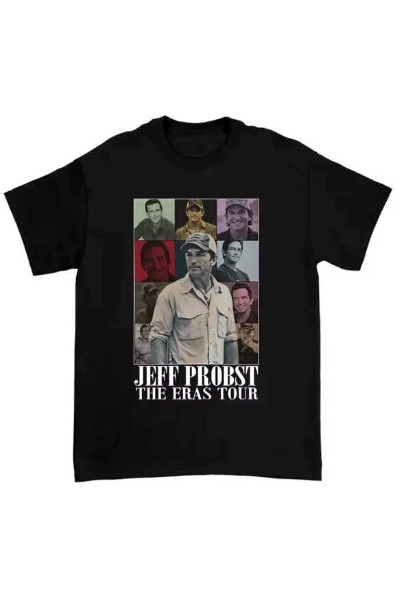 CLASSIC Jeff Probst Shirt Gift Merch for Jeff Probst Fans, Retro 90's Fans Tee, Jeff Pro