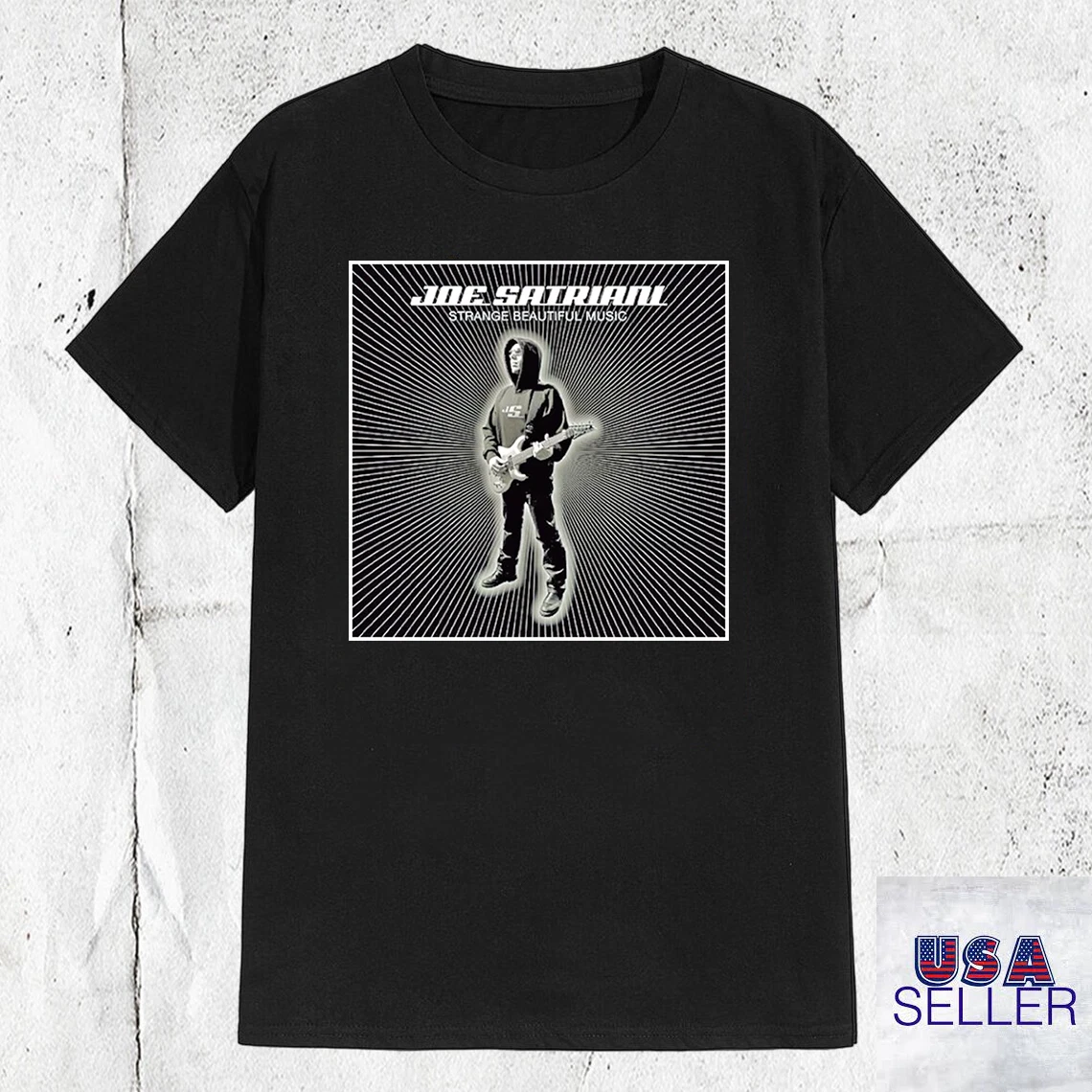 CLASSIC Joe Satriani Strange Beautiful Music T Shirt Full Size S 5XL CLASSIC Joe Satriani Strange Beautiful Music T Shirt Full Size S 5XL