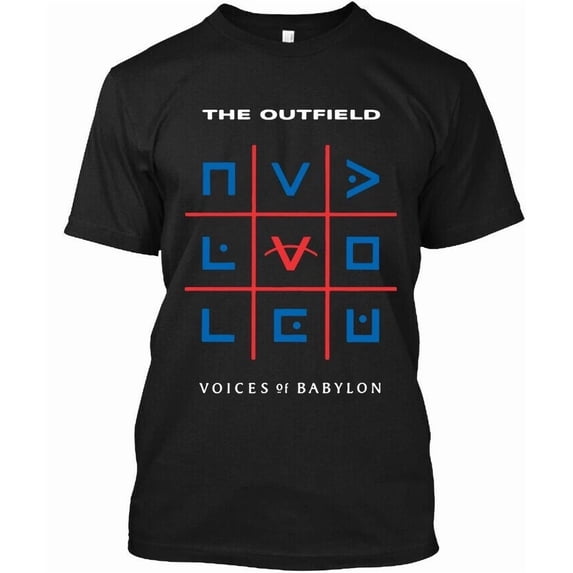 CLASSIC Limited New Popular The Outfield Voices of Babylon English Graphic T-SHIRT S-4XL