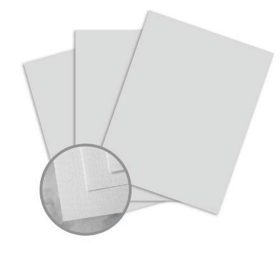CLASSIC Linen Antique Gray Paper - 8 1/2 x 11 in 24 lb Writing Linen Watermarked 500 per Ream