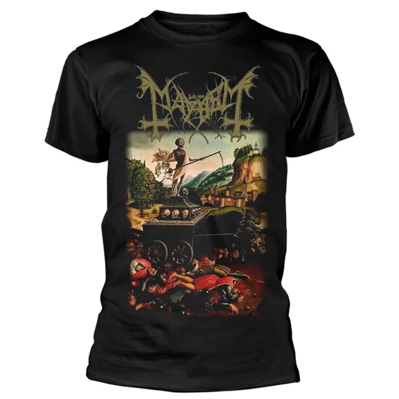 CLASSIC Mayhem Band River Of Blood black cotton T Shirt Full Size S-5XL