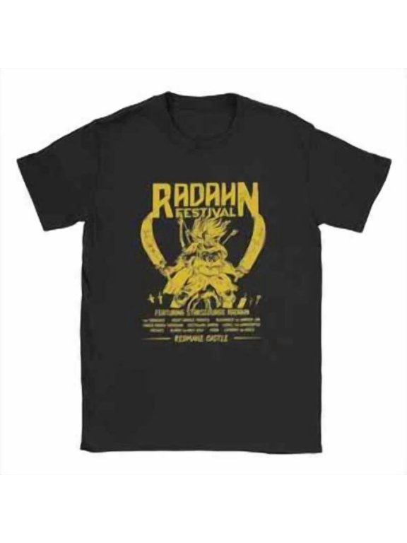 CLASSIC Men T-Shirts Elden Radahn Rings Game Festival Casual