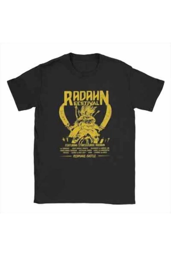 CLASSIC Men T-Shirts Elden Radahn Rings Game Festival Casual