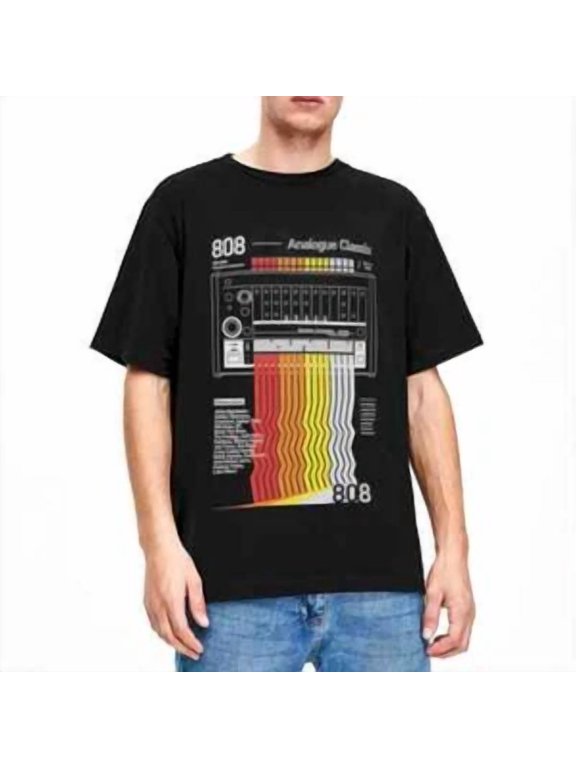 CLASSIC Men Women T-Shirts Roland TR-808 TR 808 Musical Merchandise Shirt Pure Cotton An