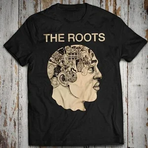 CLASSIC Men's Cotton T-shirt Hiphop Tee Phrenology The Roots Live Black Thought