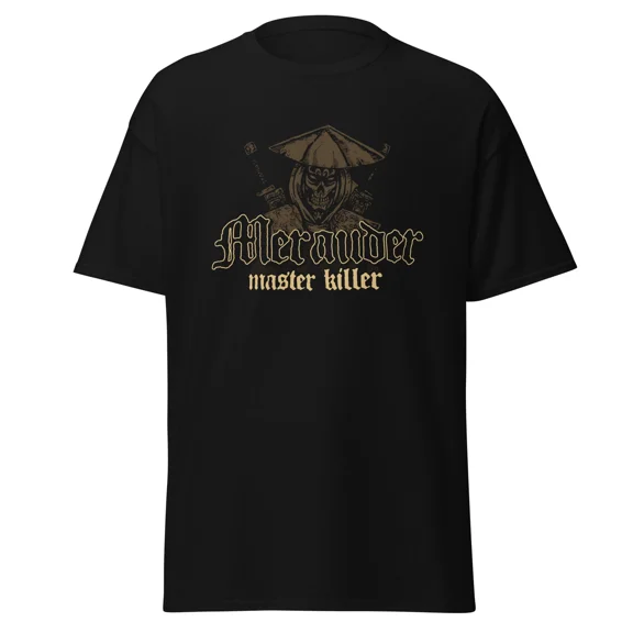CLASSIC Merauder Master Killer Samurai NYHC Reaper Front/Back Print T-Shirt