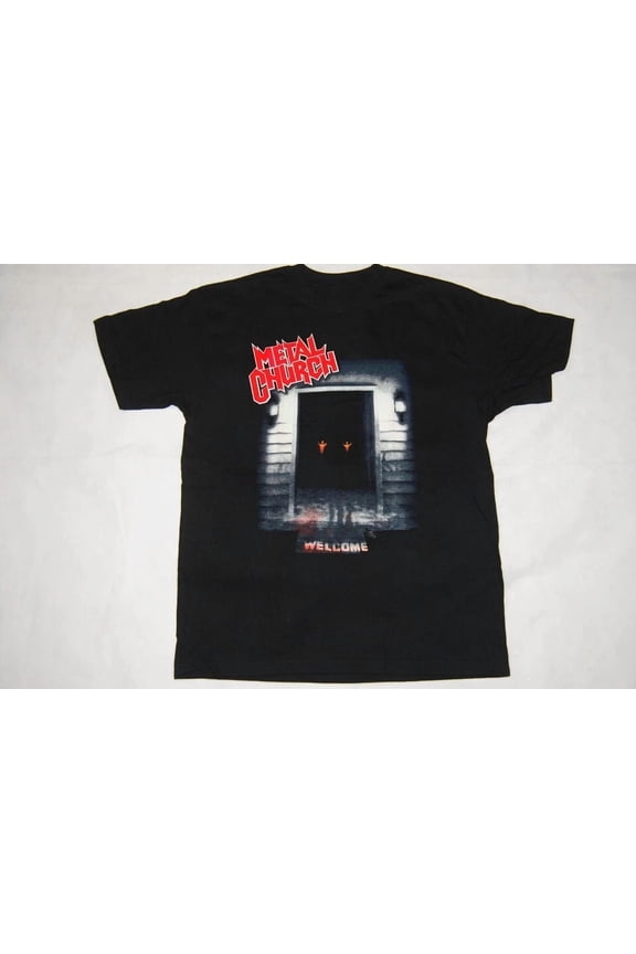 CLASSIC Metal Church Gift For Friends Black T-Shirt Cotton All Size