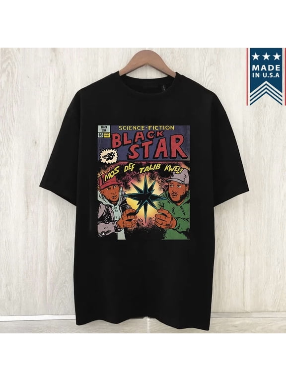 CLASSIC Mos Def and Talib Kweli Black Star Science Fiction T Shirt Full Size S-5XL