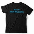 thumbnail image 1 of CLASSIC Music By John Williams Unisex T Shirt Funny Movie Muisc Lover Sci Fi Spielberg, 1 of 2