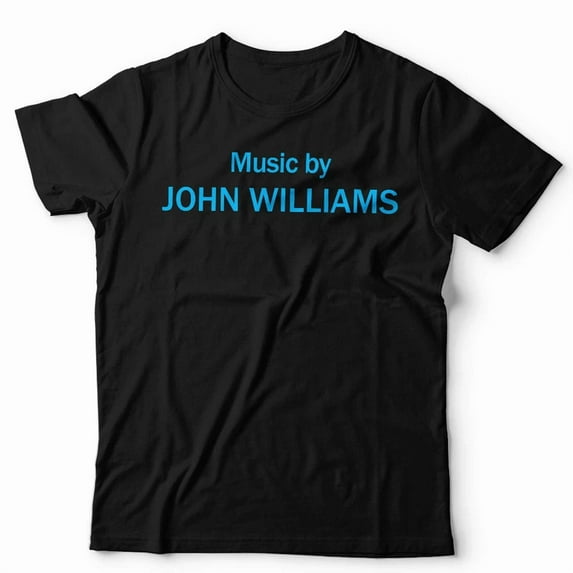 CLASSIC Music By John Williams Unisex T Shirt Funny Movie Muisc Lover Sci Fi Spielberg