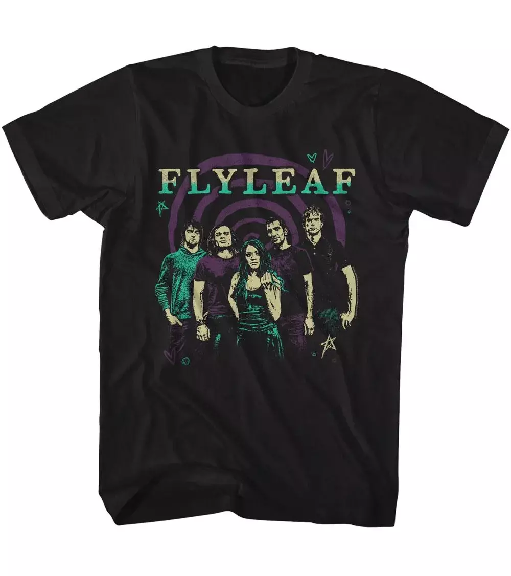 CLASSIC NEW Flyleaf Band Member Concert Tour Black All Size Shirt AL624 ...
