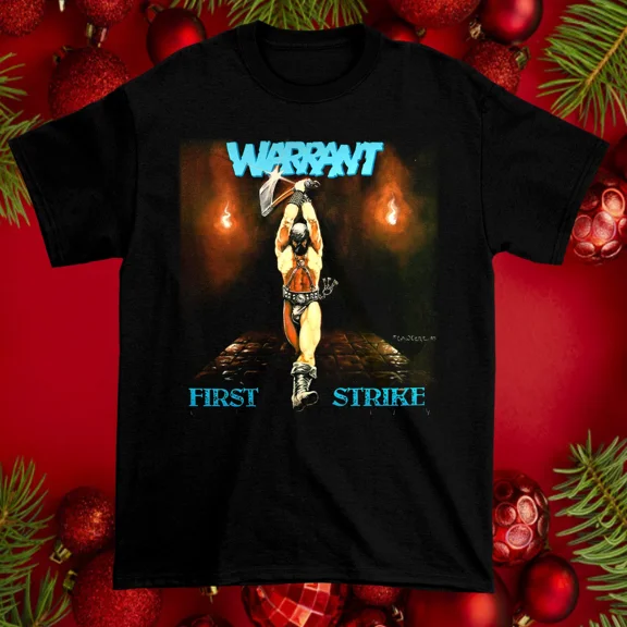 CLASSIC NEW WARRANT First Strike Gift For Fan Black All Size Shirt VC1447