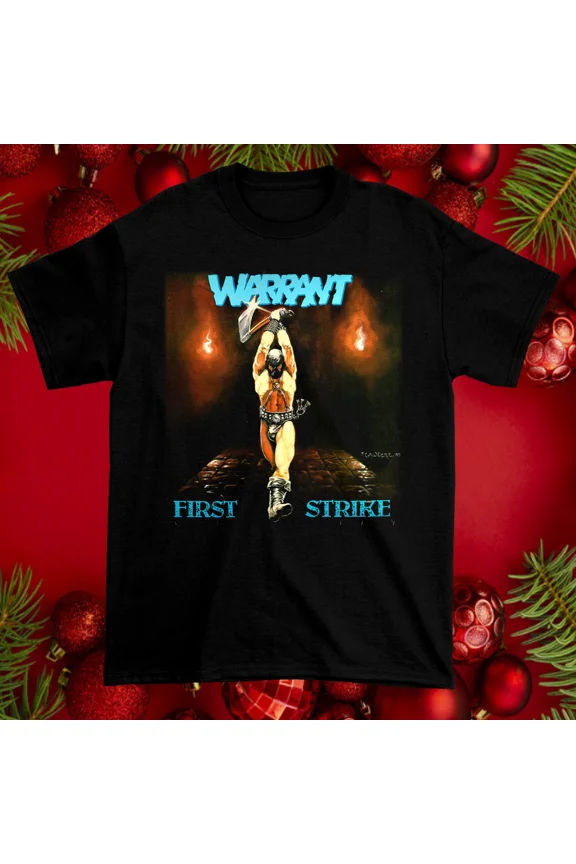 CLASSIC NEW WARRANT First Strike Gift For Fan Black All Size Shirt VC1447