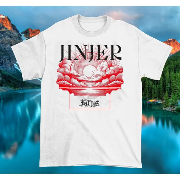 CLASSIC New Jinjer Band Short Sleeve Cotton White T Shirt JU569