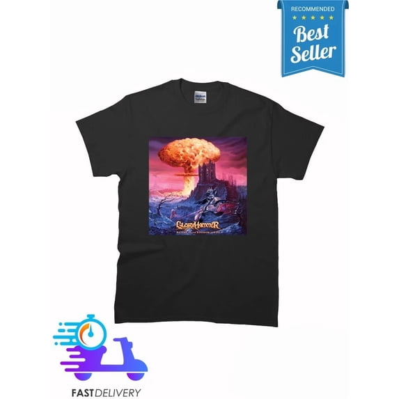 CLASSIC New Limited Gloryhammer - Return To The Kingdom Of Fife T-Shirt Size S to 2XL