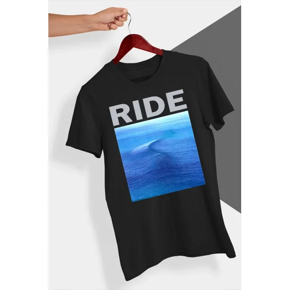 CLASSIC Nowhere By Ride Band Heavy Cotton Black Full Size Unisex Shirt CS292