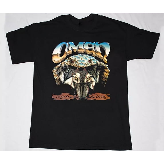 CLASSIC OMEN THE CURSE 1986 NEW BLACK T-SHIRT Unisex Tee All Sizes DA306