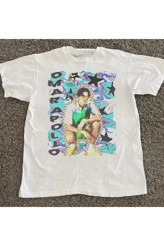 CLASSIC Omar Apollo Graphic Concert Tour Tee Cotton Unisex Shirt GS298