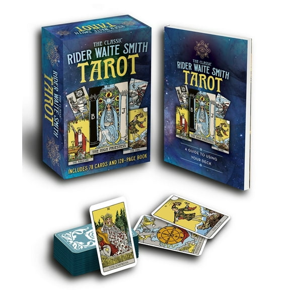 Sirius Oracle Kits The Classic Rider Waite Smith Tarot Book & Card Deck: Includes 78 Cards and 128-Page Book, (Paperback)