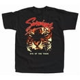 thumbnail image 1 of CLASSIC Rare Survivor Eye of the Tiger Collection Black All Size T-Shirt AL662, 1 of 2