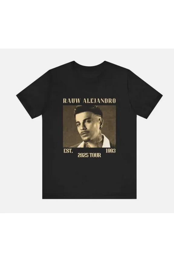 CLASSIC Raw Alejandro Shirt, Latin Pop T-shirts, 2025 Concert Merch