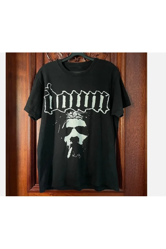 CLASSIC Retro Down Band Tour Black Size S To 4XL Shirt Adults Gift For Fan