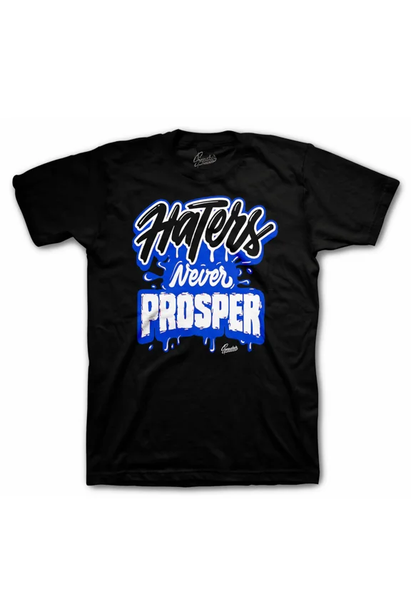 CLASSIC Shirt To Match 13 Black Hyper Royal - Prosper Shirt