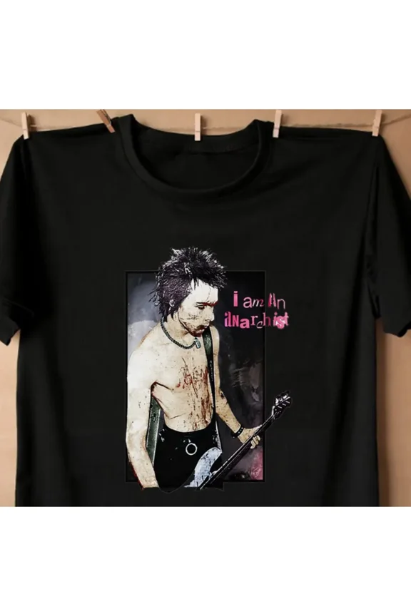 CLASSIC Sid Vicious I Am An Anarichist T Shirt FN552