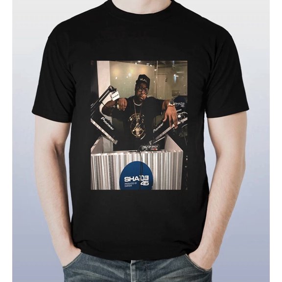 CLASSIC Slay DJ Kay Slay Short Slevee Black T-Shirt