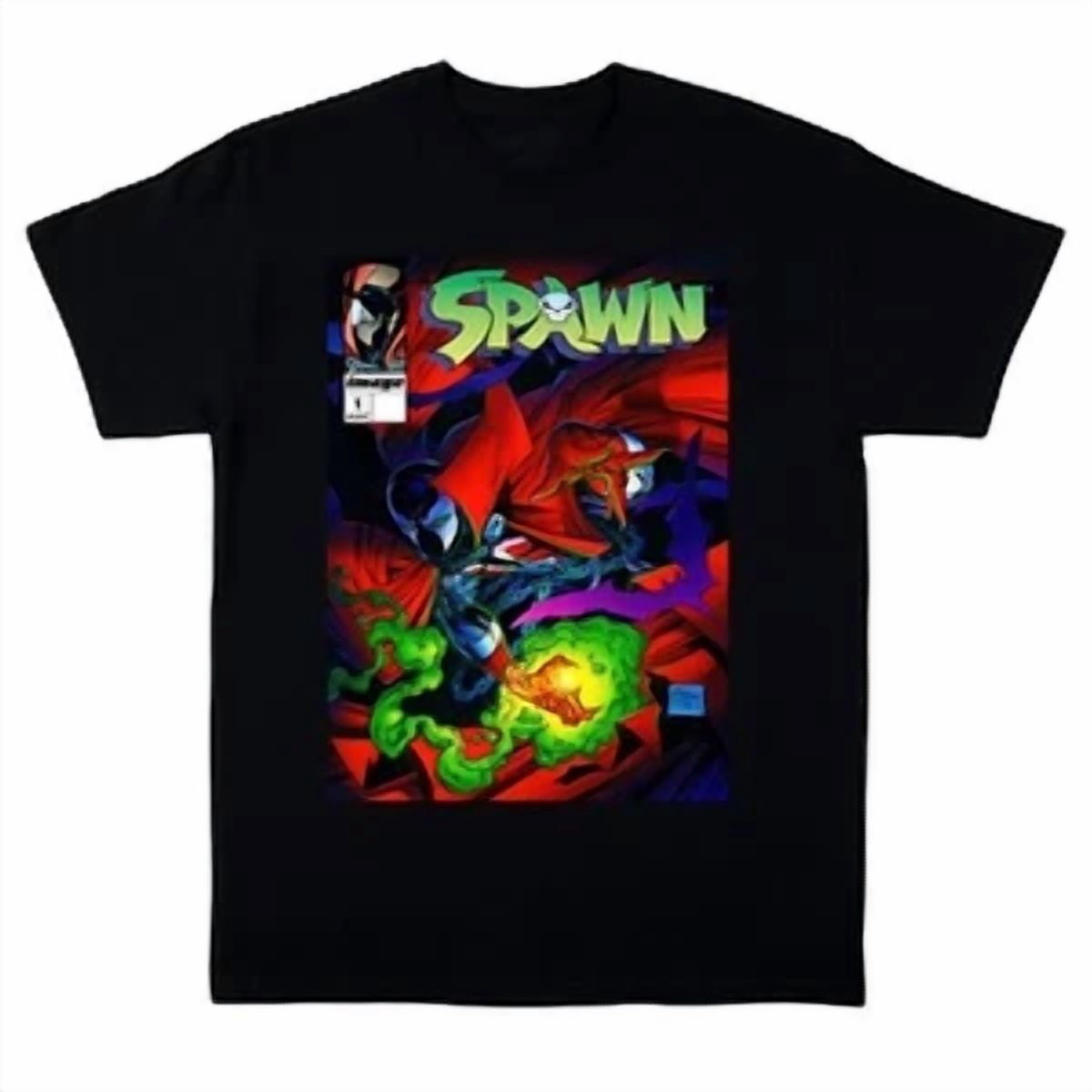 CLASSIC Spawn #1 Comic Cover T-Shirt - Walmart.com