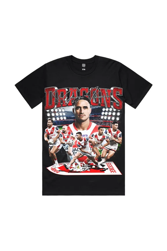 CLASSIC St George Illawarra Dragons : Rugby League T-Shirt