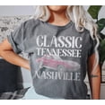 thumbnail image 1 of CLASSIC TENNESSEE NASHVILLE Garment Dyed Graphic T-Shirt, 1 of 2