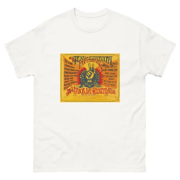 CLASSIC Texas International Pop Festival 1969 Vintage Unisex T-Shirt