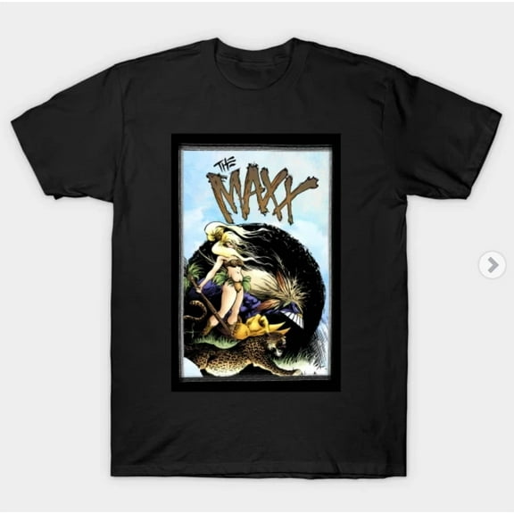 CLASSIC The Maxx Comic Art New T-Shirt Black T01