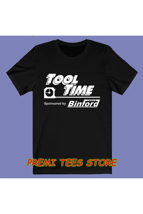 CLASSIC Tool Time Home Improvement Men's Black T-shirt Size S-3XL