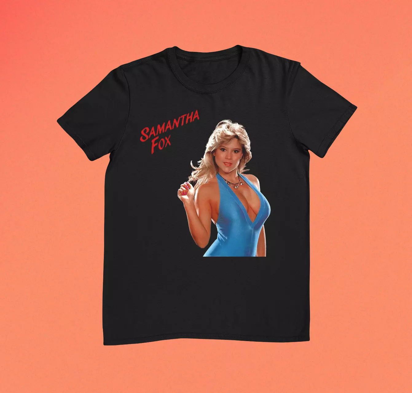 T-shirt Coton Billie Holiday - Manches Courtes, Noir Uni - Unisexe Tailles S à 2XL - Neuf Avec étiquettes