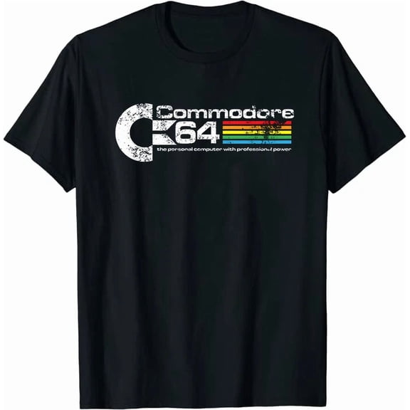 CLASSIC Vintage Commodore 64 Classic Tee T-Shirt S-5XL